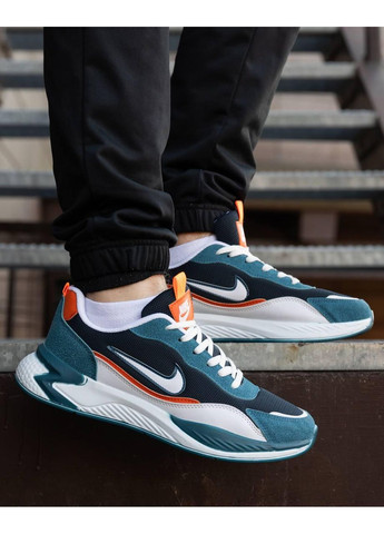 Білі Осінні кросівки чоловічі nike racer multi найк No Brand