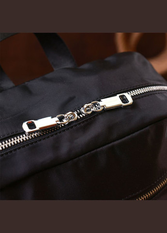 Рюкзак чоловічий нейлоновий 14808 Чорний Vintage (301871611)