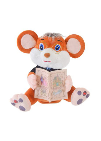 Мягкая игрушка PL7067A Мышонок-сказочник на украинском языке 5 сказок, в коробке (6985429250011) Країна іграшок (306430854)