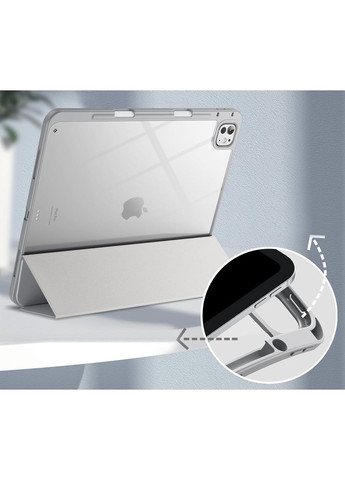 Чехол-книга Soft Edge TPU с креплением Apple Pencil для Apple iPad Pro 13` M4 2024 Gray (711718) BeCover (370620681)