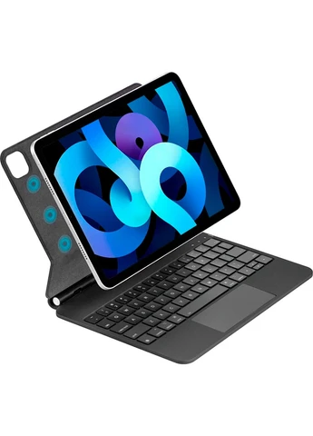 Чехол-клавиатура MK-002 Magic Keyboard для Apple iPad Air 11" (2024-2026) Black [128378] WIWU (399446153)