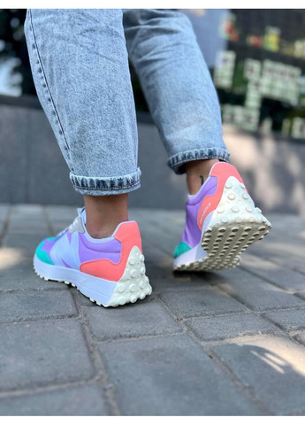 КРОСІВКИ ЖІНОЧІ NEW BALANCE 327 MULTICOLOR V3 НЬЮ БЕЛАНС 327 No Brand білі демісезони (369388870)