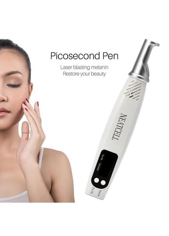 Пікосекундна лазерна ручка Neatcell з синім світлом для видалення татуювань/перманенту та шкірних пігментацій No Brand (371784139)