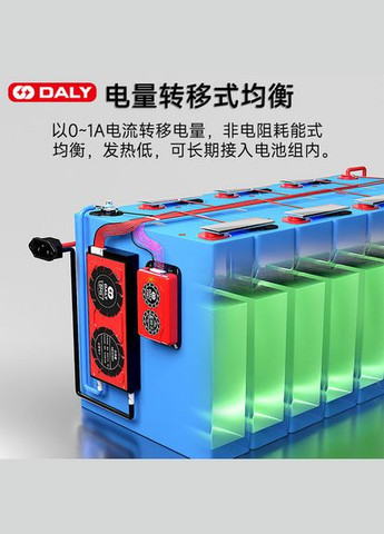 Балансир активный 4S 1A li-ion Lifepo4 конденсаторный эквалайзер аккумуляторов Daly HL08 No Brand (325835241)