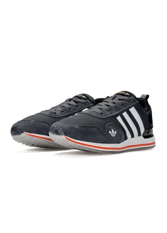Серые демисезонные кроссовки мужские adidas Sport POD-S Cordura Grey White