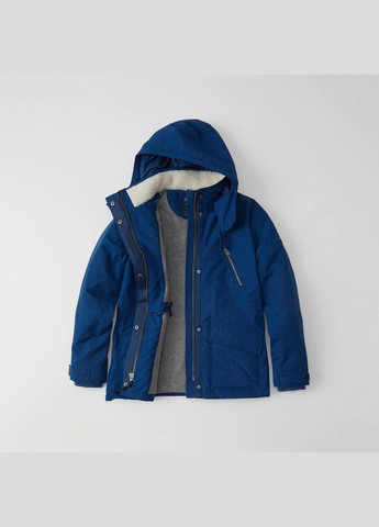 Синя демісезонна куртка зимова - жіноча куртка af5517w Abercrombie & Fitch
