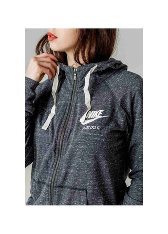 Толстовка жіноча Nike Gym Vntg Hoodie Fz Cyan 883729-060 Unknown (365962675)