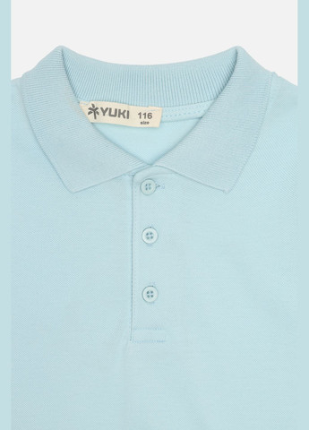 Футболка-поло з коротким рукавом для хлопчика колір блакитний ЦБ-00281208 Yuki (341248733)