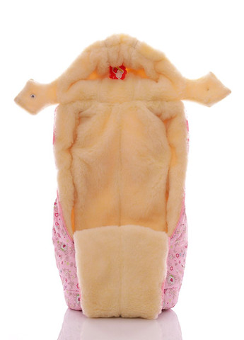 Комбинезон Трансформер на меху для девочки с принтом Карет розовый 86 см (50731) BABYKROHA (297199630)