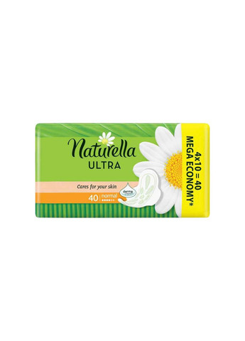 Прокладки гигиенические 4 капли Ultra Normal 40шт Naturella (354340463)