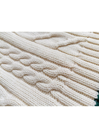 Бежевый демисезонный свитер крупной вязки Zara