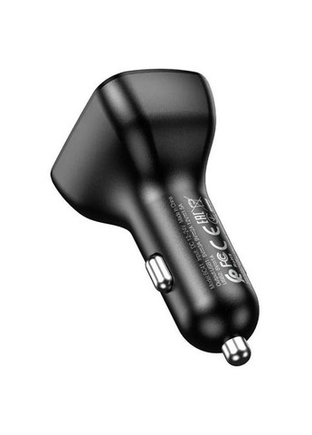 Автомобільний FM-мобільний модульатор Borofone BC41 Eminency трансмітер PD18W/QC3.0 з Bluetooth V5.0 зі швидким заряджанням PD (323486580)