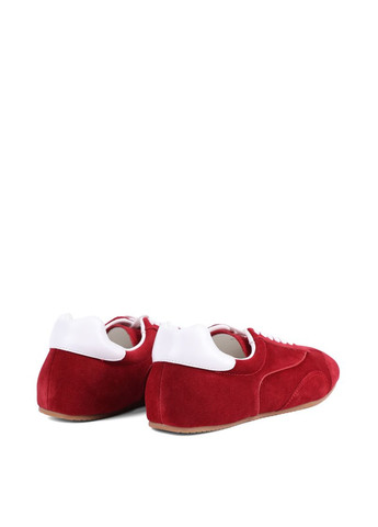 Женские Кроссовки 868-1 Красный Велюр MIRATON красные демисезоны (368753844)