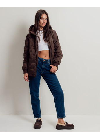 Коричнева демісезонна куртка демісезонна Jc.Rosy Pink