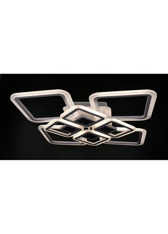 Люстра світлодіодна стельова LED світильник для квартири на стелю ледве з пультом 26031 Білий 11х59х59 см. Sunnysky (324396042)