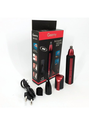 Триммер GM-3001 для носа и ушей, беспроводная электробритва, триммер для усов, триммер беспроводной Gemei (365812802)