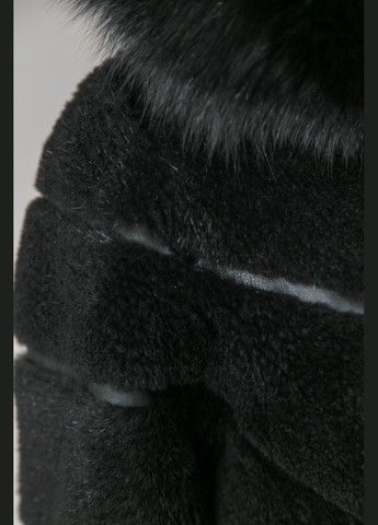 Шуба з хутра нутрії з песцем Chicly Furs (290665078)