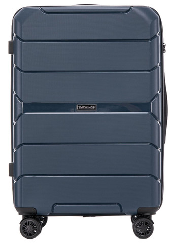 Валіза поліпропіленова середня 69 см Wings PP06 (322313019)