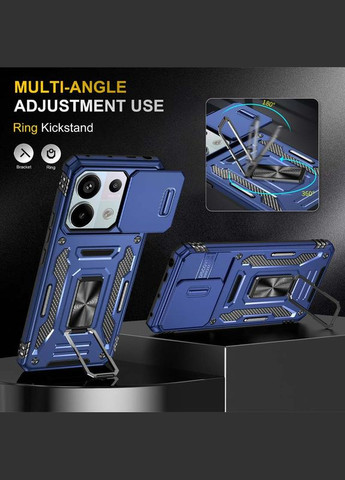 Ударопрочный чехол Camshield Army Ring для Xiaomi Poco X6 / Note 13 Pro 5G Epik (361065192)