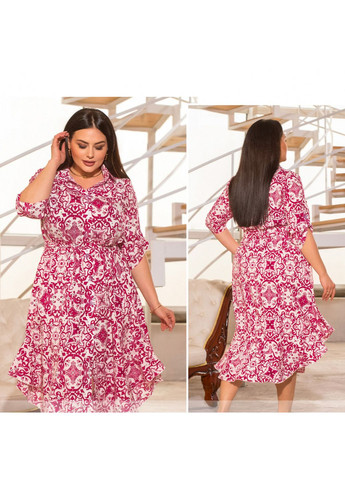 Малиновое платье Liton