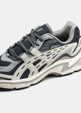 Сірі Осінні кросівки чоловічі і жіночі asics gel-preleus grey blue white | асікс гель-прелеус сірі сині білі No Brand