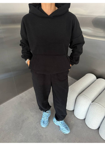 Женский костюм из двустороннего флиса (худые + джогеры) No Brand (363262511)