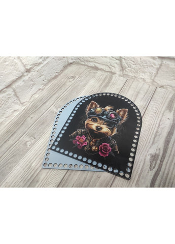 Набор акриловых боковин для рюкзака с рисунком "Пес" 17,5х21 см. No Brand (361204251)