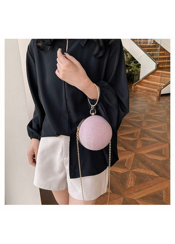 Жіноча кругла сумка 5007 куля на ланцюжку No Brand (367041181)