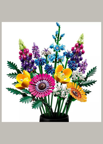 Конструктор Botanicals Букет польових квітів (10313) Lego (333253229)