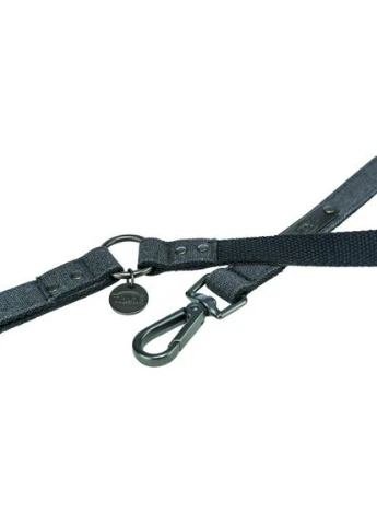Повідець CityStyle V-Lead для собак бавовна S–M 2 м 13 мм чорний (*) Trixie (322592494)