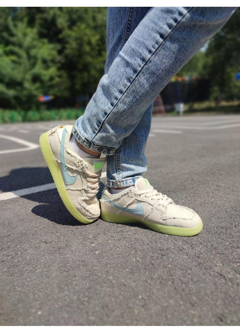 Зеленые демисезонные кроссовки мужские nike sb dunk low mummy v2 найк сб данк No Brand