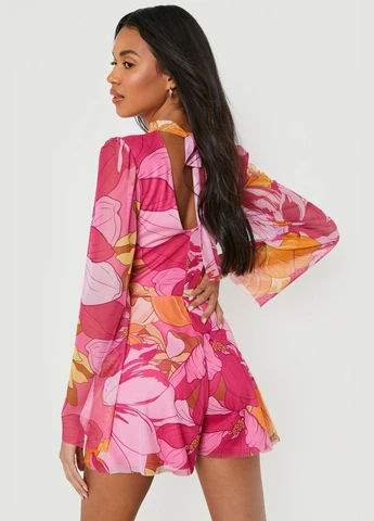 Комбинезон Boohoo розовый