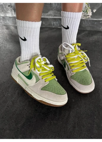 Зелені літні кросівки nike sb dunk 85 double swoosh green найк сб данк зелені No Brand