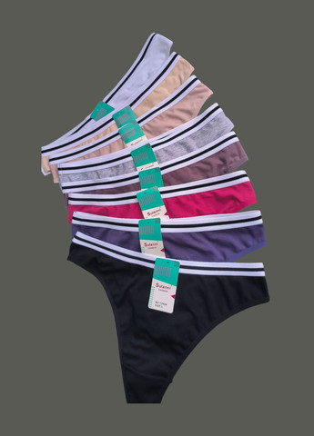 Якісні бавовняні трусики стрінги Sulanni (324835174)