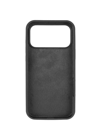 Чохол Silicone Case Full Protective (AA) для Apple iPhone 17 Pro (6.3") ( / Black) Epik (372689526)