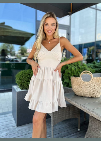 Літній сарафан на бретелях з американського крепу Vakko (342099336)