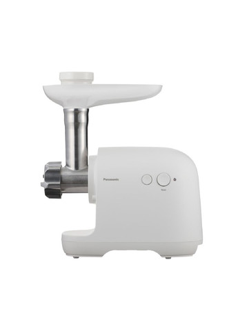Мясорубка, 1700Вт, 3кг/мин, 3 решетки, насадка для кеббе, пластик, белый Panasonic (314749910)