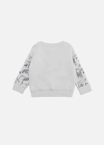 First Kids свитшот для мальчика цвет серый cb-00258364 серый футер