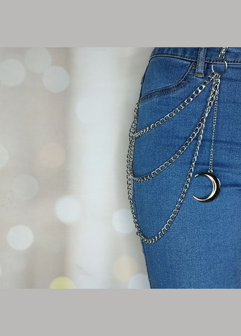 Потрійний ланцюжок з півмісяцем на джинси, штани, спідницю, одяг SureGeek (316089489)