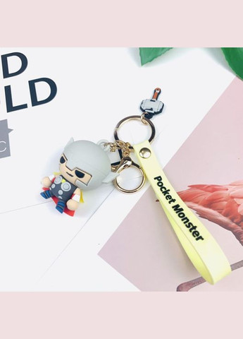 Марвел Мстители Тор Thor The Avengers брелок мультяшный, брелок держатель для ключей, подвеска для сумки 7см Shantou (296627759)