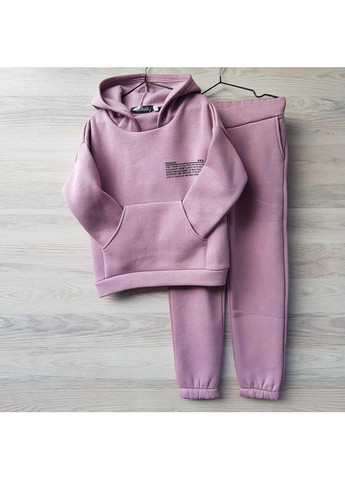 Фуксиновий (колору Фукія) костюм утепленний для дівчинки на 7,9,11 років, пудра, рожевий Kids