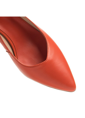 Оранжевые босоножки (1296ла) Geronea