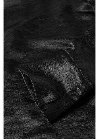 Чорна атласна блуза C&A