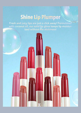 Блестящий губ Pout-Perfect Shine Lip Plumper-In Bloom от Sheglam (297056583)