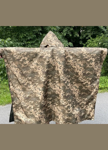Военный тактический пончо анти тепловизор пончо тент/палатка камуфляжный пиксель No Brand (301082937)
