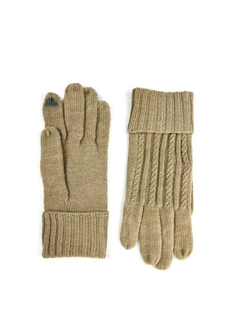 Перчатки Smart Touch женские вязаные шерсть с акрилом бежевые АРИАН LuckyLOOK 291-447 (290278209)