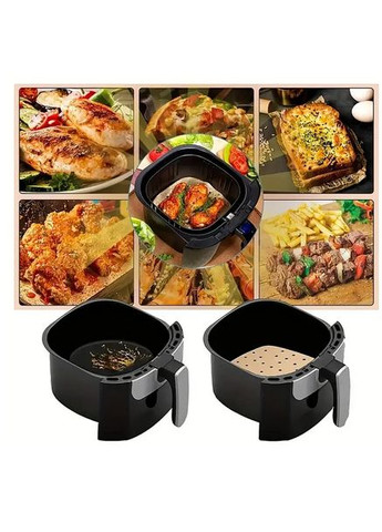 Одноразовые листы пергаментной бумаги для аэрогриля 50 штук 16×16см SAM-9016 No Brand (347601117)