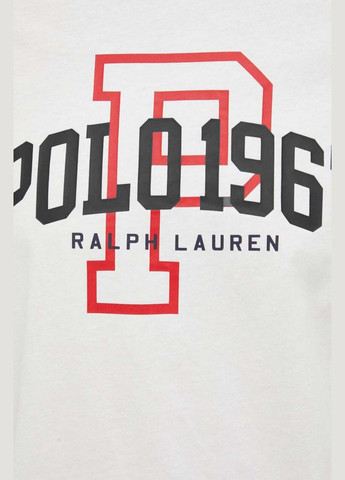 Белая футболка из хлопка slim fit Polo Ralph Lauren