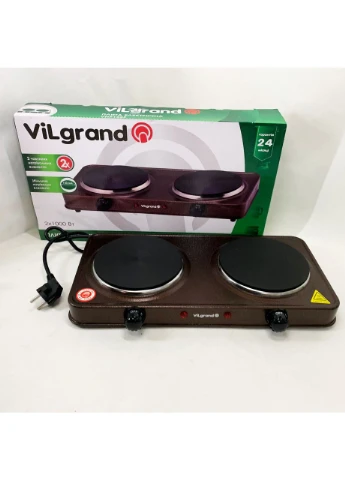 Настольная плита электрическая ViLgrand VHP152F. Цвет: коричневый No Brand (385289164)