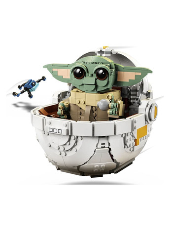 Конструктор Star Wars - Ґроґу в повітряній колисці, 1048 деталей колір різнокольоровий ЦБ-00285704 Lego (362024978)